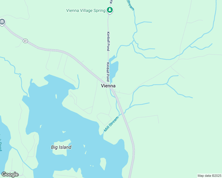 map of restaurants, bars, coffee shops, grocery stores, and more near Maine 41 in Vienna