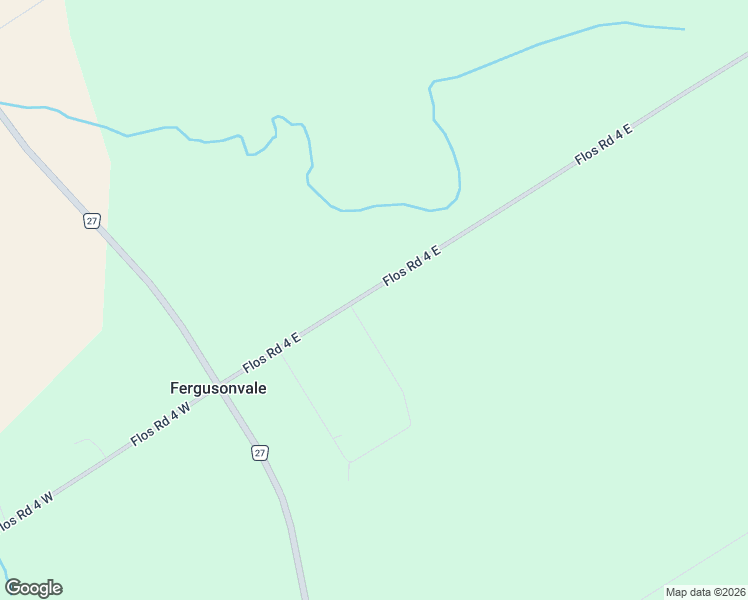 map of restaurants, bars, coffee shops, grocery stores, and more near 1071 Flos Road 4 East in Phelpston