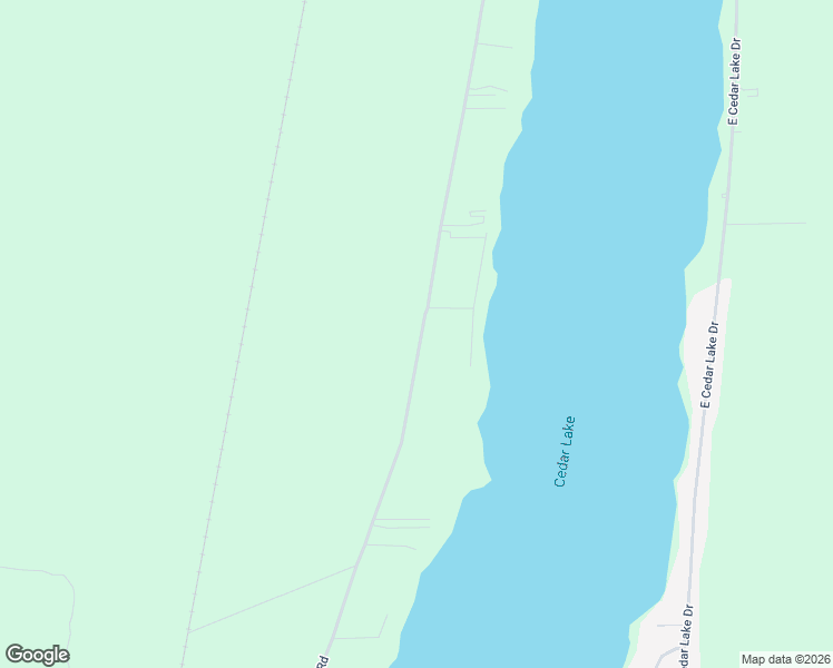 map of restaurants, bars, coffee shops, grocery stores, and more near 4162-4244 Cedar Lake Road in Greenbush