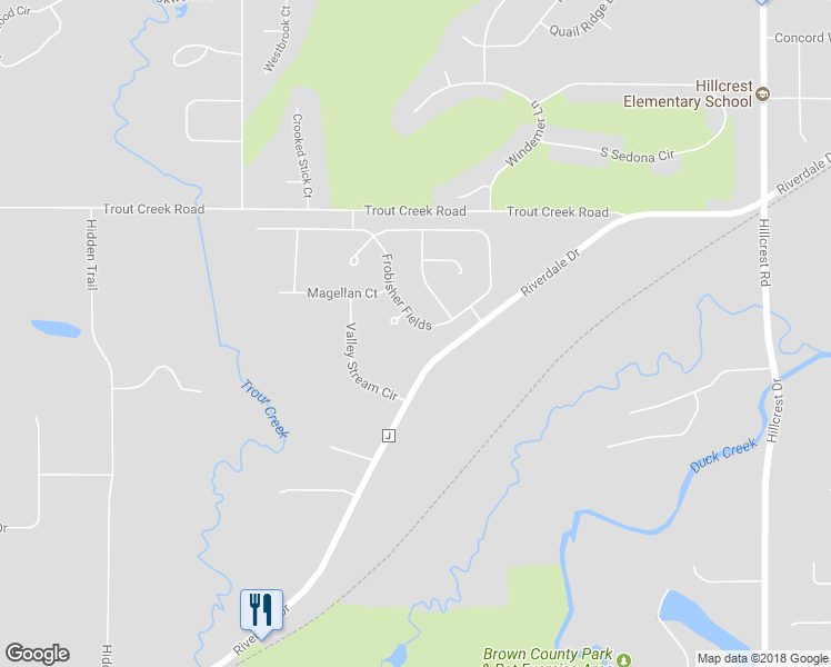 map of restaurants, bars, coffee shops, grocery stores, and more near 1120 Heyerdahl Heights in Hobart