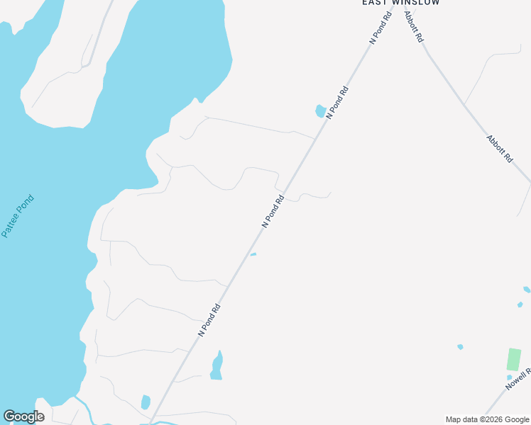 map of restaurants, bars, coffee shops, grocery stores, and more near 436 North Pond Road in Winslow