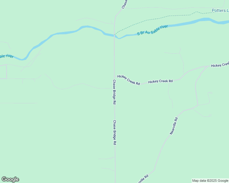 map of restaurants, bars, coffee shops, grocery stores, and more near 10710 Chase Bridge Road in Roscommon