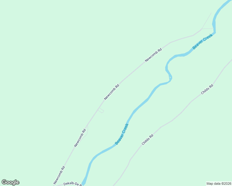 map of restaurants, bars, coffee shops, grocery stores, and more near 140 Newcomb Road in Rensselaer Falls