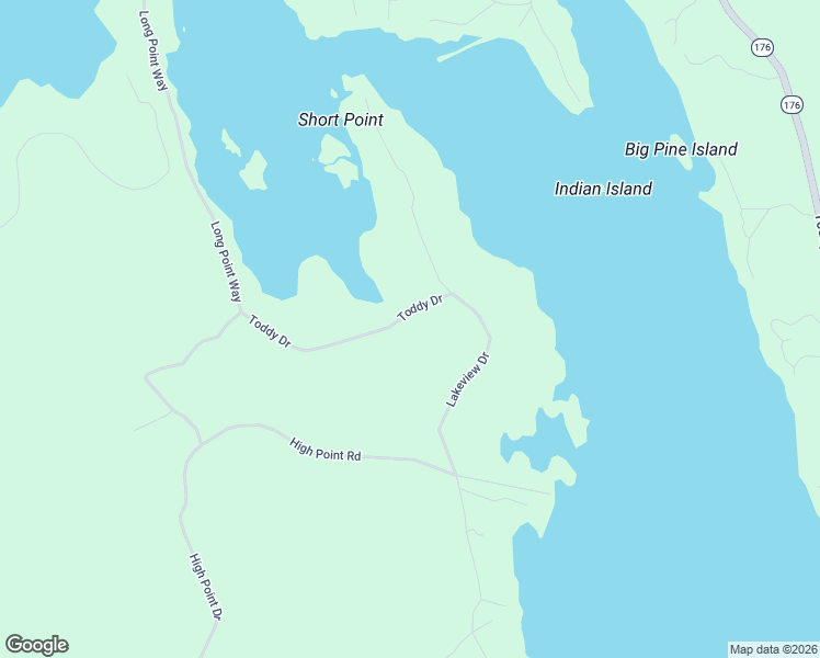 map of restaurants, bars, coffee shops, grocery stores, and more near 155 Toddy Drive in Penobscot