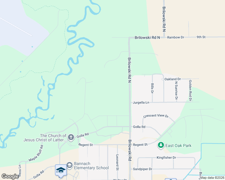 map of restaurants, bars, coffee shops, grocery stores, and more near 207 Brilowski Road North in Stevens Point