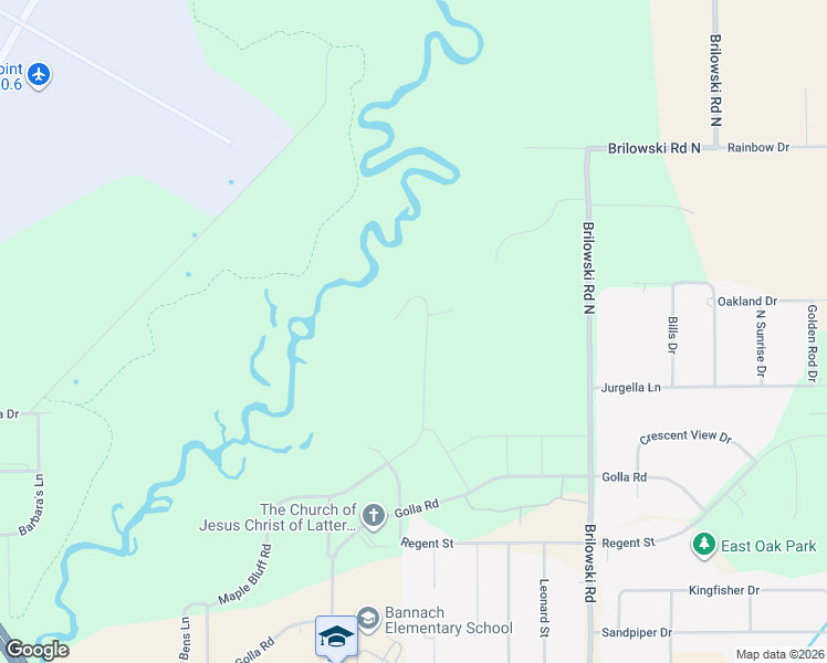 map of restaurants, bars, coffee shops, grocery stores, and more near 152 Maple Bluff Road in Stevens Point