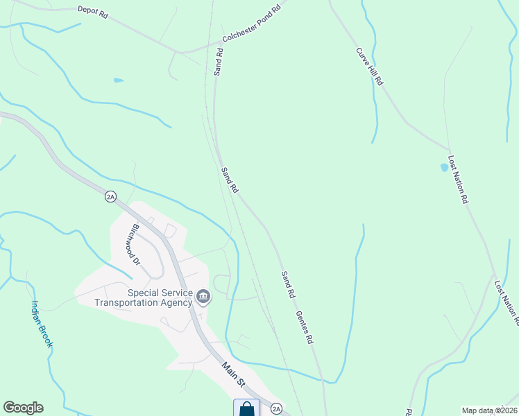 map of restaurants, bars, coffee shops, grocery stores, and more near 583 Sand Road in Colchester