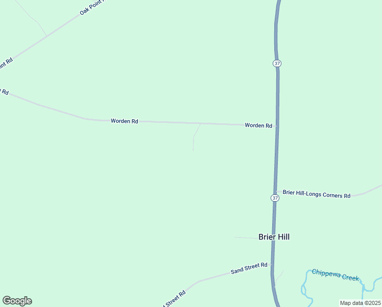 map of restaurants, bars, coffee shops, grocery stores, and more near 2707A New York 37 in Brier Hill