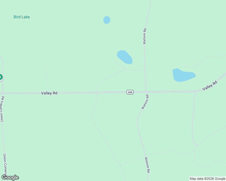map of restaurants, bars, coffee shops, grocery stores, and more near 1078 County Highway 488 in Rose City