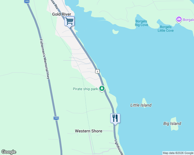 map of restaurants, bars, coffee shops, grocery stores, and more near 6156 Nova Scotia Trunk 3 in Chester Basin