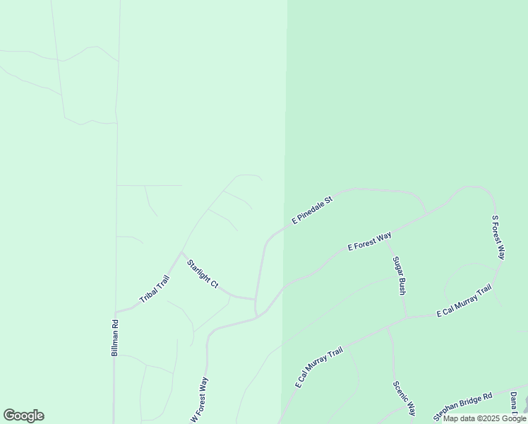 map of restaurants, bars, coffee shops, grocery stores, and more near 10053 East Pinedale Street in Roscommon