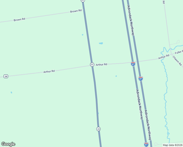 map of restaurants, bars, coffee shops, grocery stores, and more near 401 County Road 38 in Peru