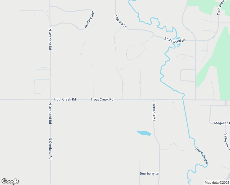 map of restaurants, bars, coffee shops, grocery stores, and more near 676 Trout Creek Road in Hobart