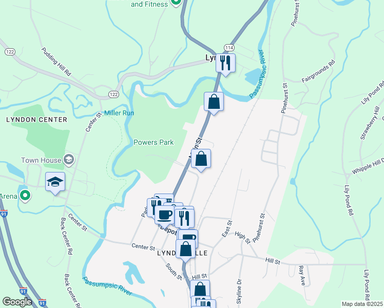 Main Street, Saint Johnsbury VT Walk Score