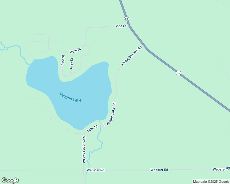map of restaurants, bars, coffee shops, grocery stores, and more near 4004 Lake Street in Glennie