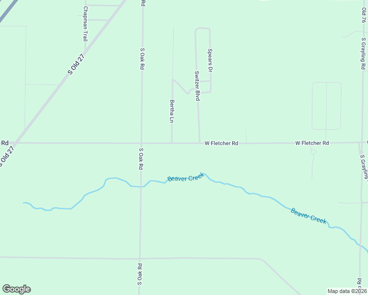 map of restaurants, bars, coffee shops, grocery stores, and more near 5735-5853 West Fletcher Road in Roscommon