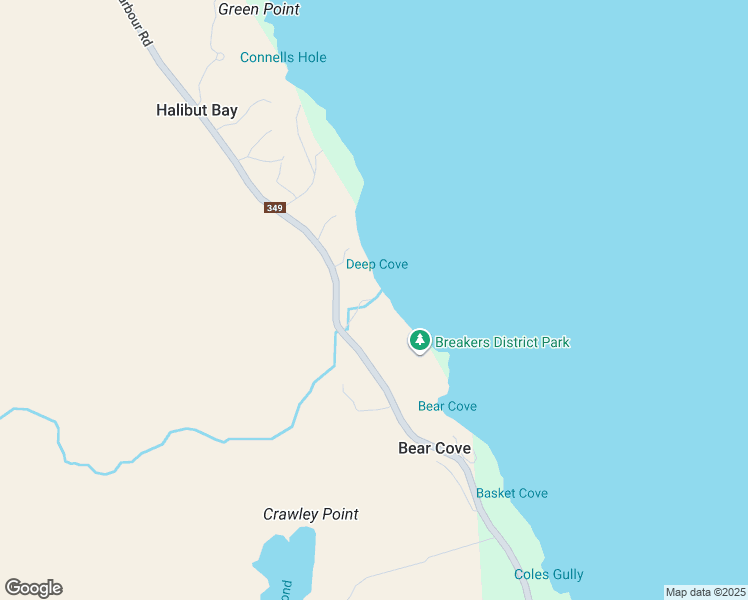 map of restaurants, bars, coffee shops, grocery stores, and more near 446 Ketch Harbour Road in Halibut Bay