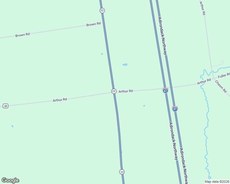 map of restaurants, bars, coffee shops, grocery stores, and more near County Road 38 in Peru