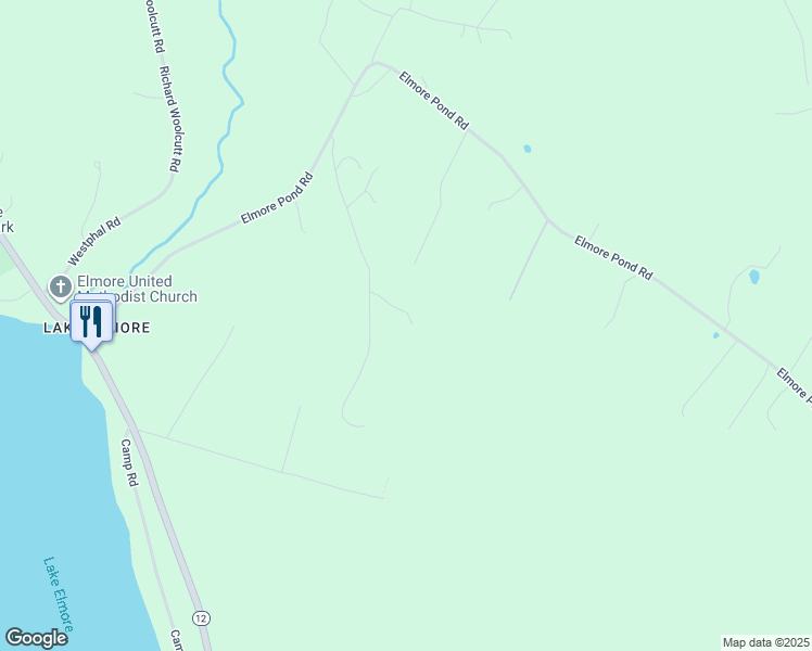 map of restaurants, bars, coffee shops, grocery stores, and more near 331 Overlook Hill in Elmore