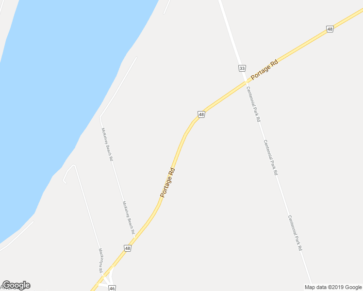 map of restaurants, bars, coffee shops, grocery stores, and more near 407 Portage Road in Kirkfield