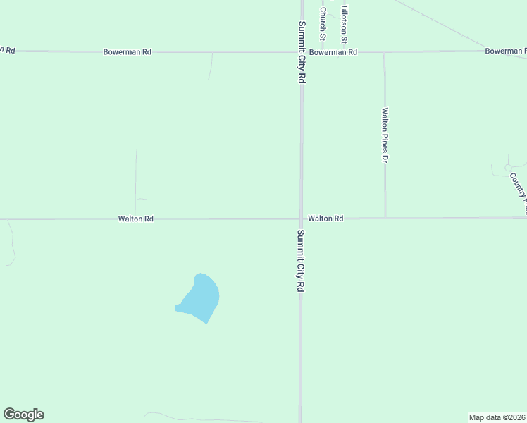 map of restaurants, bars, coffee shops, grocery stores, and more near 2600 Walton Road in Kingsley