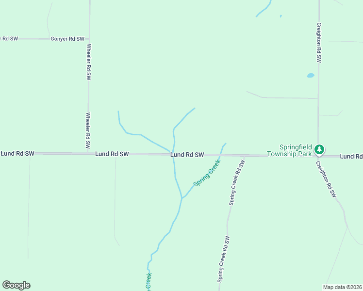map of restaurants, bars, coffee shops, grocery stores, and more near 4430-4596 Lund Road Southwest in Fife Lake