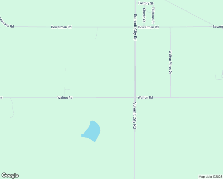 map of restaurants, bars, coffee shops, grocery stores, and more near 2835 Walton Road in Kingsley