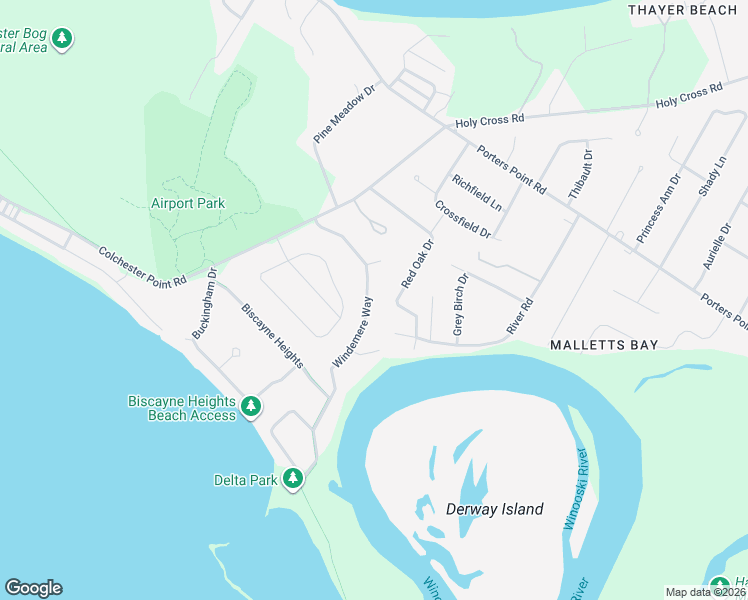map of restaurants, bars, coffee shops, grocery stores, and more near 190 Windemere Way in Colchester