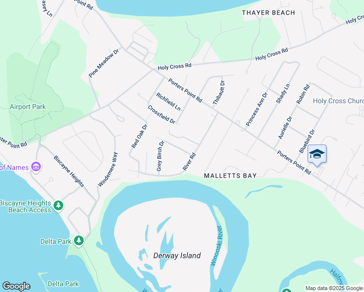 map of restaurants, bars, coffee shops, grocery stores, and more near 64 Grey Birch Drive in Colchester