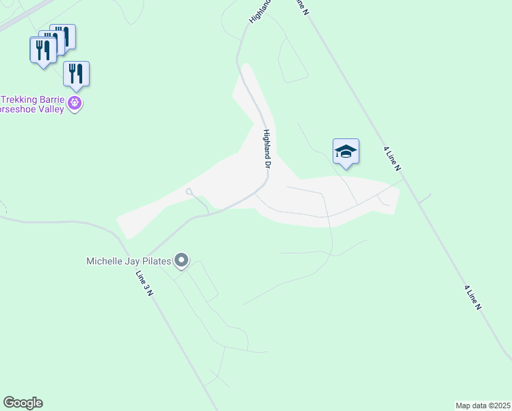 49 Alpine Way, Shanty Bay ON Walk Score