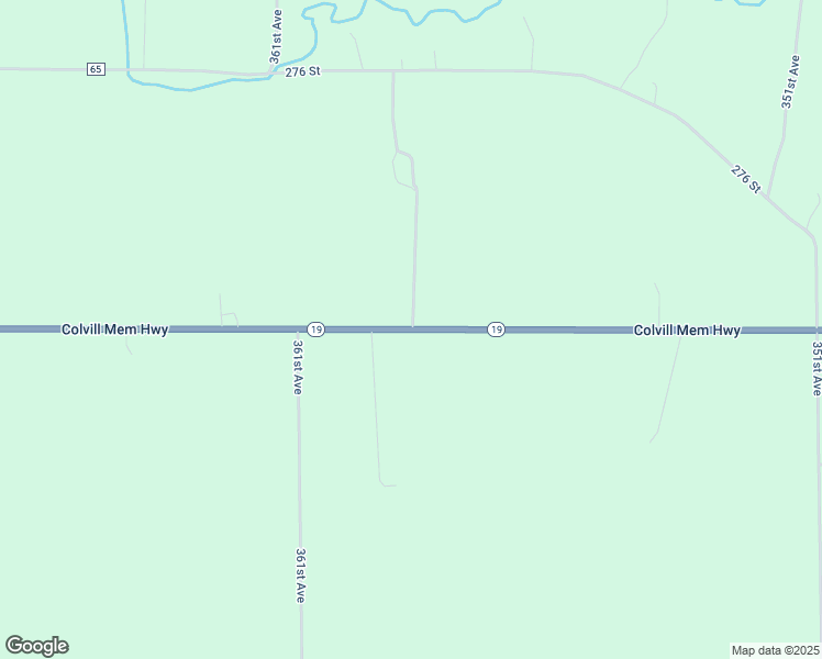 map of restaurants, bars, coffee shops, grocery stores, and more near 35901 280th Street in Henderson