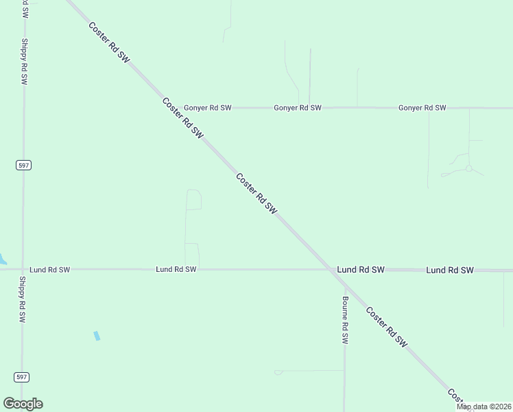map of restaurants, bars, coffee shops, grocery stores, and more near 11520-11524 Coster Road Southwest in Fife Lake