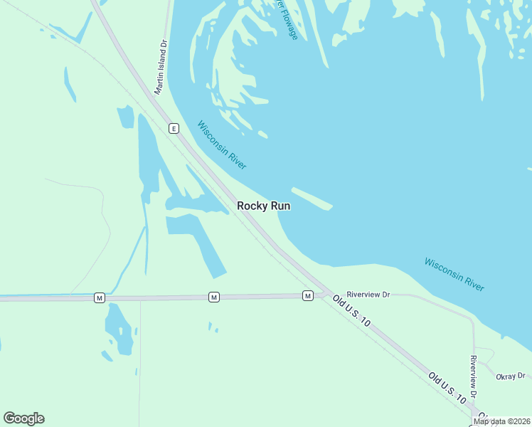 map of restaurants, bars, coffee shops, grocery stores, and more near 1670 County Road HH in Stevens Point