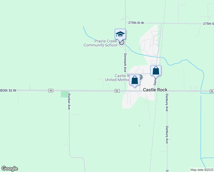 map of restaurants, bars, coffee shops, grocery stores, and more near 4621 280th Street West in Northfield