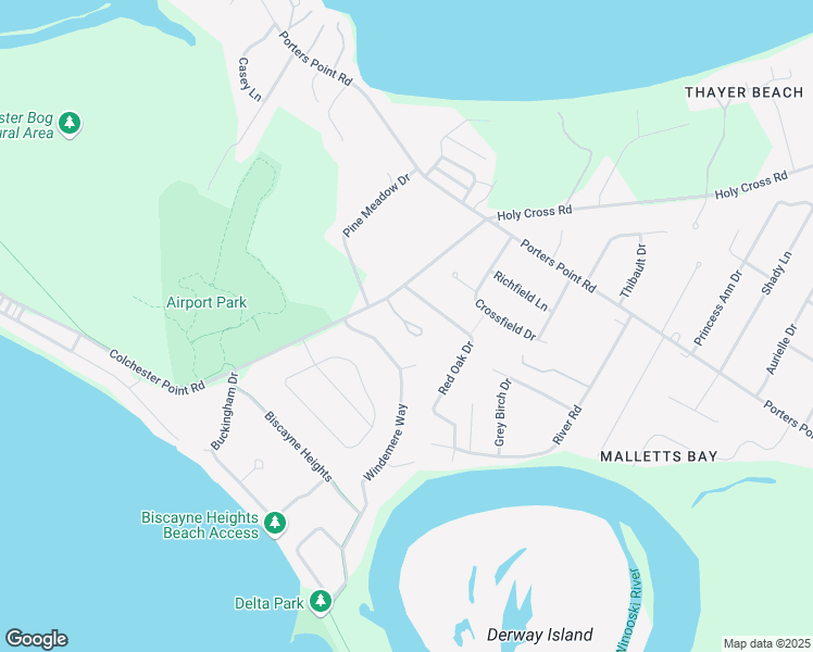 map of restaurants, bars, coffee shops, grocery stores, and more near 70 Longmeadow Village Road in Colchester