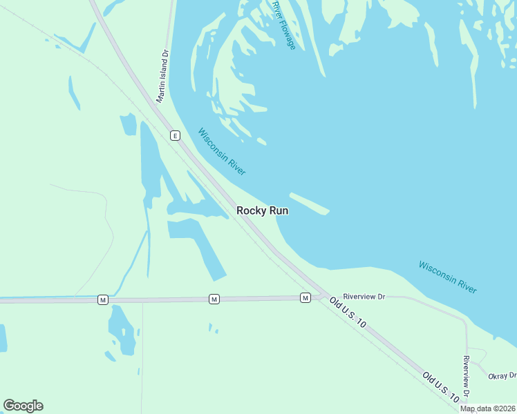 map of restaurants, bars, coffee shops, grocery stores, and more near 1670 County Road HH in Stevens Point
