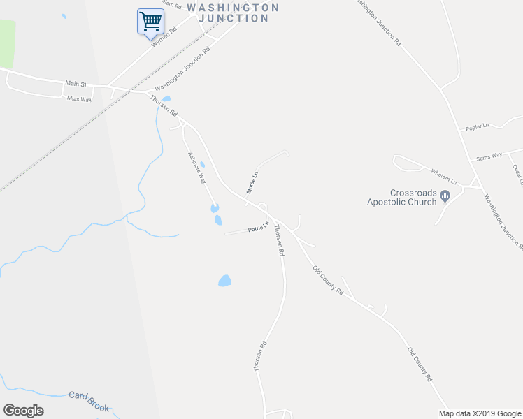 map of restaurants, bars, coffee shops, grocery stores, and more near 183 Thorsen Road in Hancock