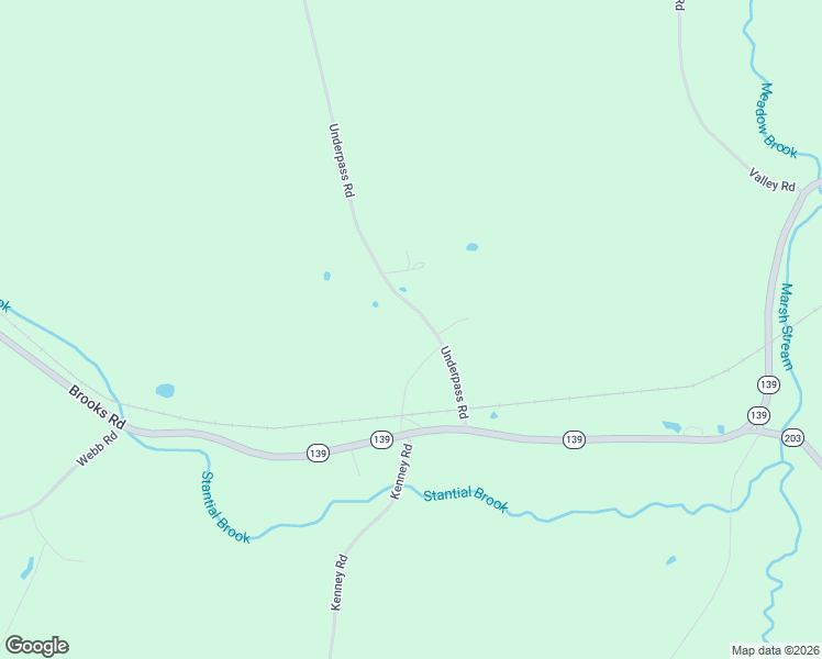 map of restaurants, bars, coffee shops, grocery stores, and more near 60-76 Underpass Road in Brooks