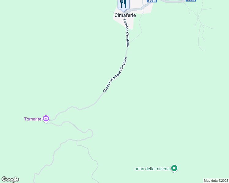 map of restaurants, bars, coffee shops, grocery stores, and more near 68 Frazione Cimaferle in Provincia di Alessandria