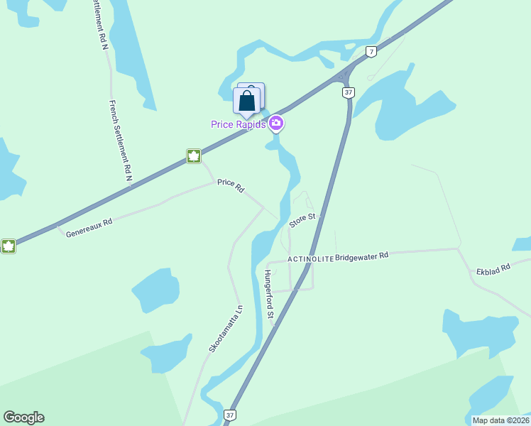 map of restaurants, bars, coffee shops, grocery stores, and more near 87-99 , 88-100 Price Road in Hastings County