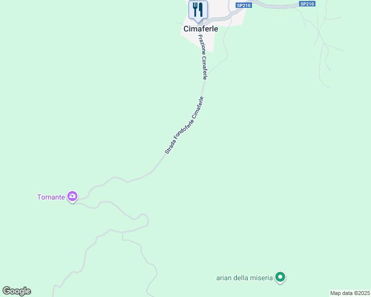map of restaurants, bars, coffee shops, grocery stores, and more near 68 Frazione Cimaferle in Provincia di Alessandria