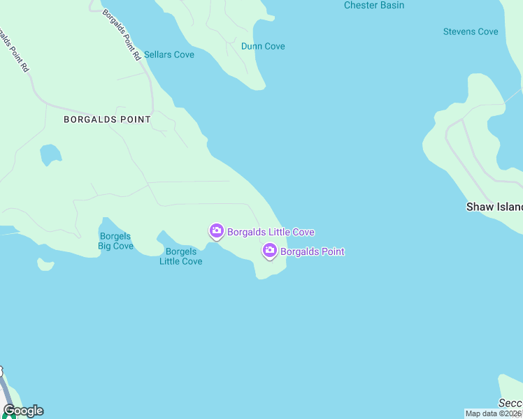 map of restaurants, bars, coffee shops, grocery stores, and more near Borgels Drive in Chester