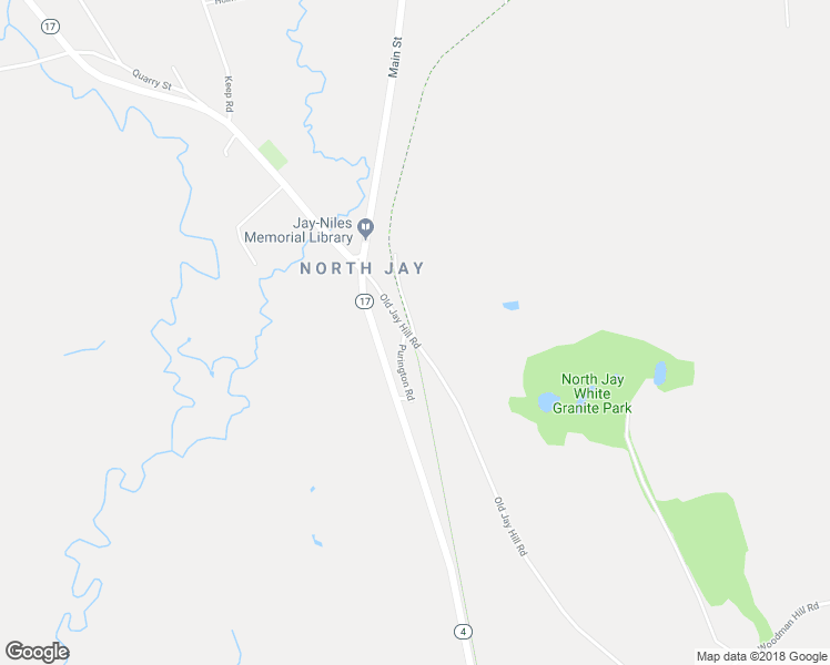 map of restaurants, bars, coffee shops, grocery stores, and more near 445 Old Jay Hill Road in Jay