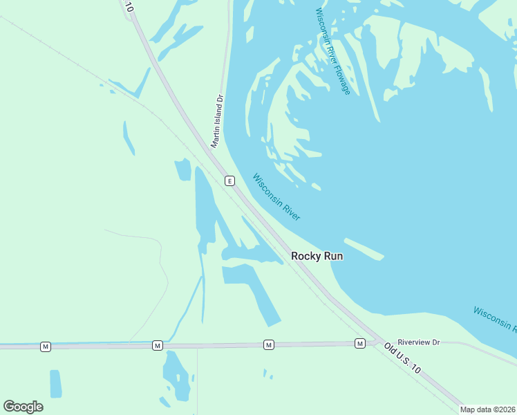 map of restaurants, bars, coffee shops, grocery stores, and more near 1754 County Road HH in Stevens Point