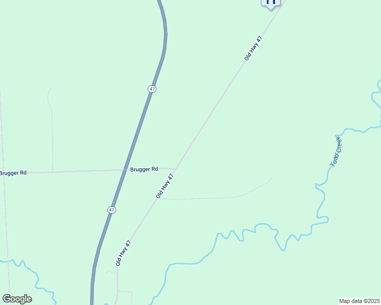 map of restaurants, bars, coffee shops, grocery stores, and more near N8532 Old Highway 47 in Black Creek