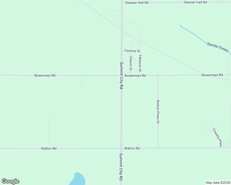map of restaurants, bars, coffee shops, grocery stores, and more near 9500-9998 Summit City Road in Kingsley
