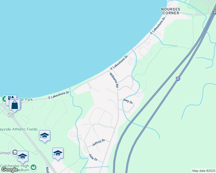 map of restaurants, bars, coffee shops, grocery stores, and more near 82 Morellen Lane in Colchester