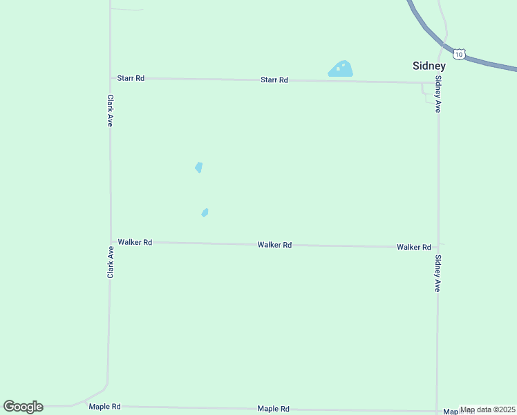 map of restaurants, bars, coffee shops, grocery stores, and more near W6716 Walker Road in Neillsville