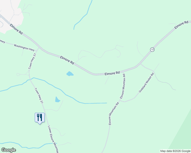map of restaurants, bars, coffee shops, grocery stores, and more near 2074 Elmore Road in Morristown