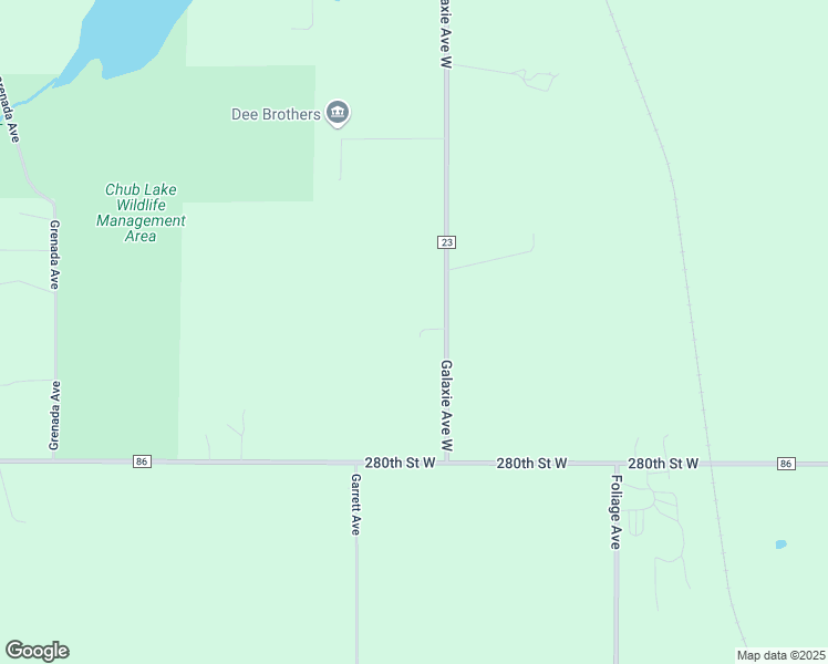 map of restaurants, bars, coffee shops, grocery stores, and more near 27755 Galaxie Avenue West in Farmington